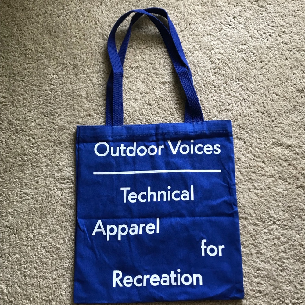 Outdoor Voices tote